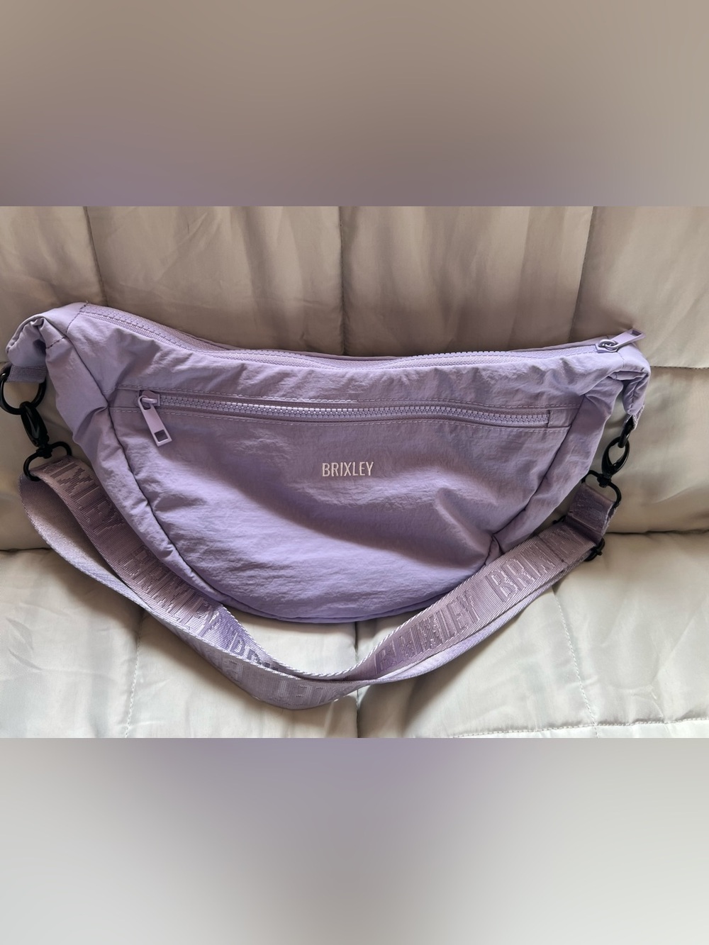 Brixley Crescent Bag in Periwinkle